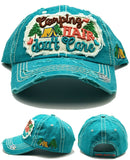 Leader of Generation Apparel Camping Hair Don't Care Adjustable Hat