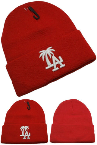 Los Angeles Headlines Custom Palm Cuffed Beanie