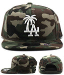 Los Angeles Headlines Custom Palm Snapback Hat