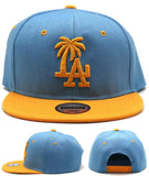 Los Angeles Headlines Custom Palm Snapback Hat