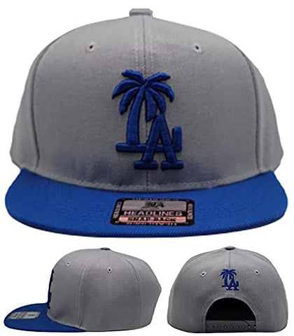 Los Angeles Headlines Palm Snapback Hat