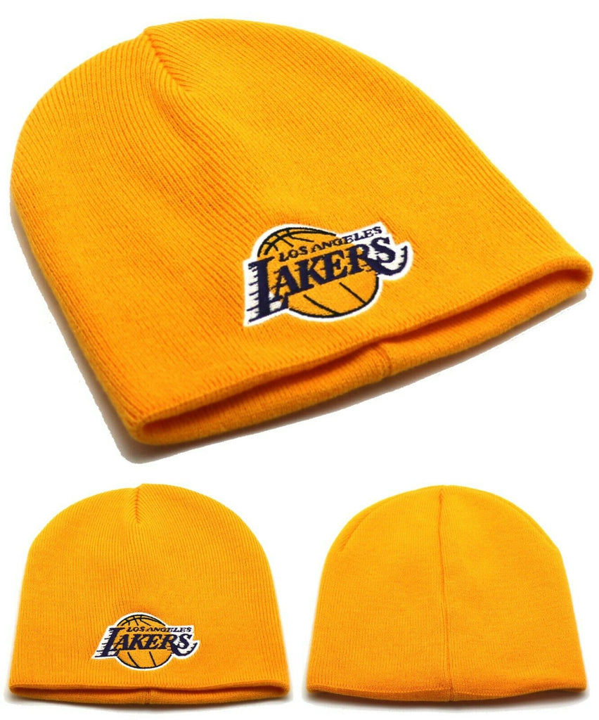 Los Angeles Lakers Adidas Uncuffed Knit Beanie – The Hat Store USA