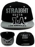 Los Angeles Leader of the Game Straight Outta Snapback Hat