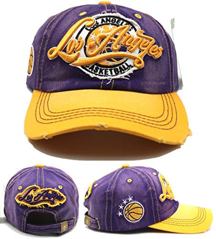 Los Angeles Leader of the Game Vintage Strapback Hat