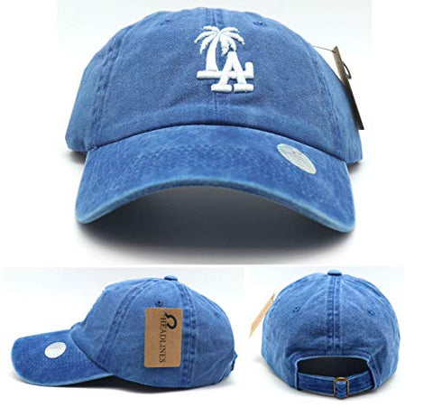 Los Angeles Headlines Vintage Palm Strapback Hat