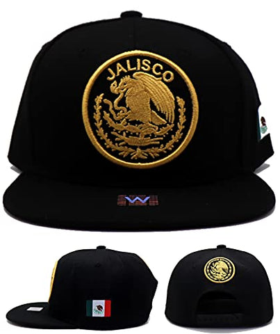 Mexico Headlines Jalisco Crest Snapback Hat