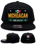Mexico Headlines Michoacán License Plate Snapback Hat