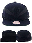 Milwaukee Bucks Mitchell & Ness Satin Sash Snapback Hat