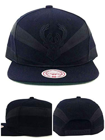 Milwaukee Bucks Mitchell & Ness Satin Sash Snapback Hat