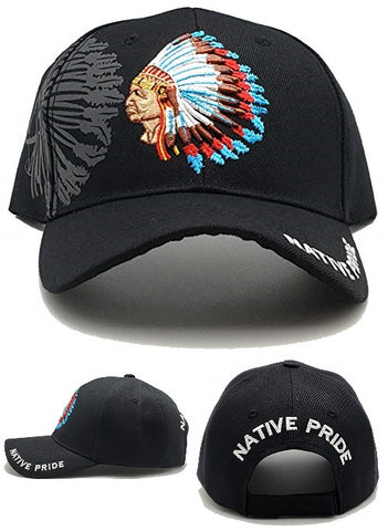 Native Pride Leader of Generation Apparel Warrior Headdress Adjustable Hat