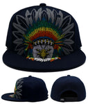 Native Pride Leader of the Game Eagle Headdress Snapback Hat