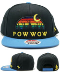 Native Pride Zephyr Pow Wow Teepee Skyline Snapback Hat
