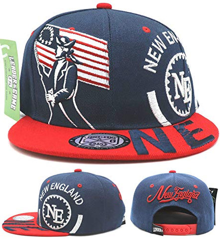 New England Leader of the Game Monster Minutemen Snapback Hat