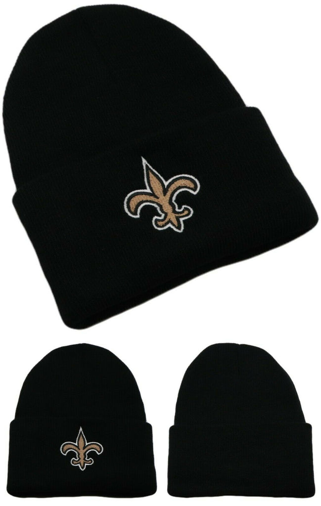 New Orleans Saints Reebok NFL Proline Cuffed Knit Beanie – The Hat
