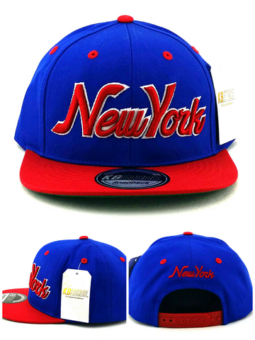 New York KBEthos Youth Retro Script Snapback Hat