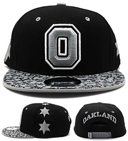 Oakland Top Pro Cement Snapback Hat