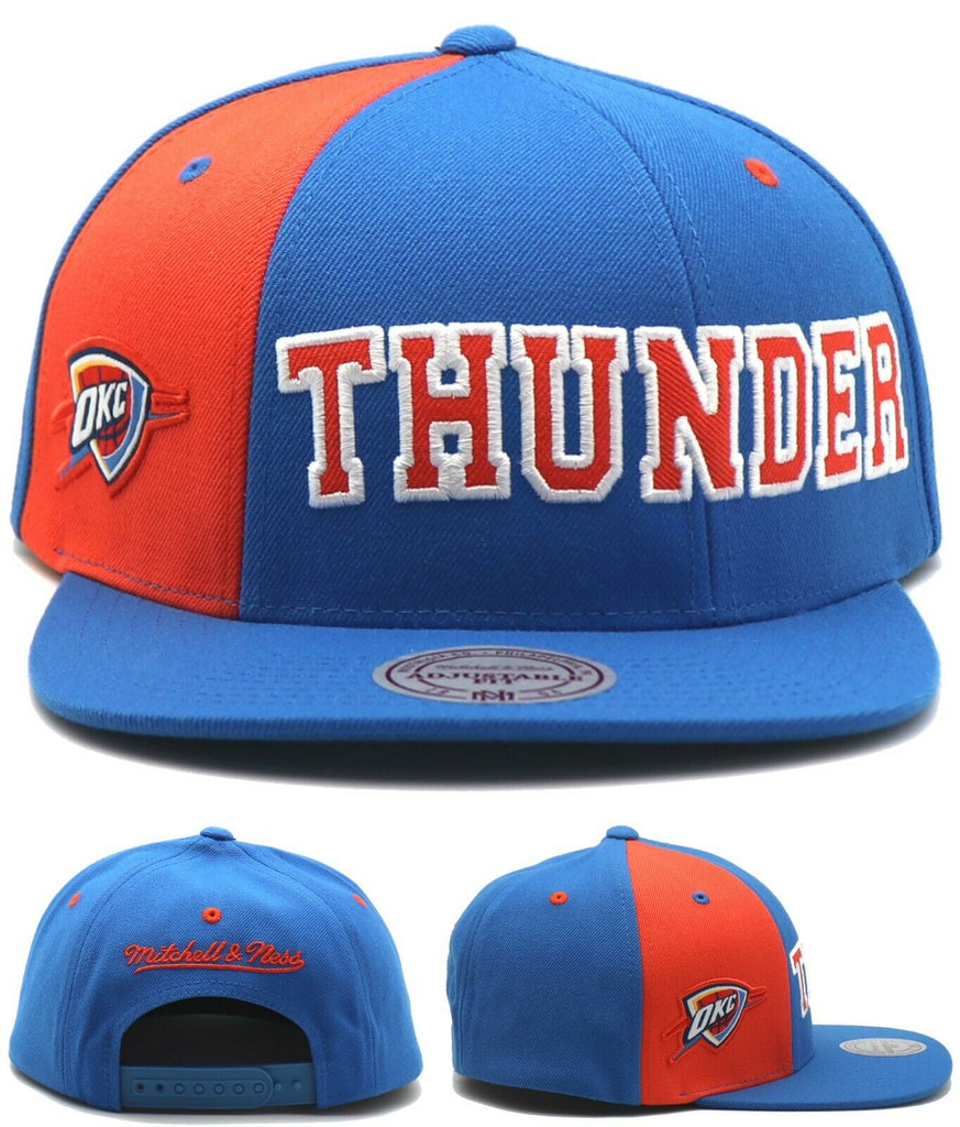 Oklahoma City Thunder Mitchell & Ness Hexagon Snapback Hat – The