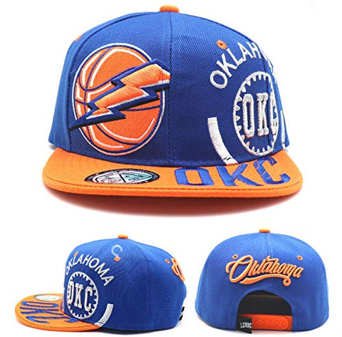 Oklahoma City Leader of the Game Monster Lightning Snapback Hat