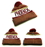 Phoenix Headlines Lined Cuffed Pom Beanie