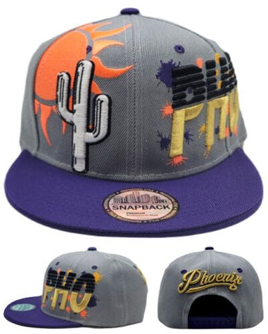 Phoenix Premium Splash Snapback Hat