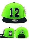 Seattle Headlines 12th Man Snapback Hat