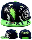Seattle Leader of the Game Youth Monster Snapback Hat