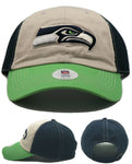 Seattle Seahawks '47 Brand Fan Favorite Varsity Dad Strapback Hat