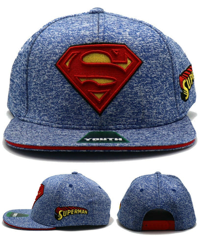 Superman Berkshire Fashions Youth Logo Snapback Hat