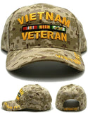 U.S. Military JM Warriors Vietnam Veteran Adjustable Hat