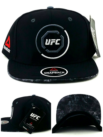 UFC Reebok Fighter's Octagon Snapback Hat