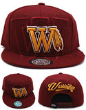 Washington Leader of the Game Jumbo Shadow Snapback Hat