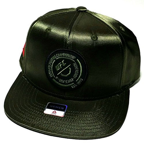 UFC Reebok Ladies Sateen Olive Patch Snapback Hat