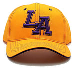 Los Angeles Top Level Initials Adjustable Hat
