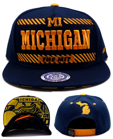 Michigan King's Choice MIT Family Snapback Hat Cap