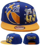 Golden State Premium Splash Snapback Hat