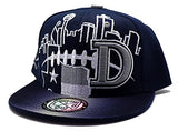 Dallas Leader Of The Game Youth City Skyline Snapback Hat