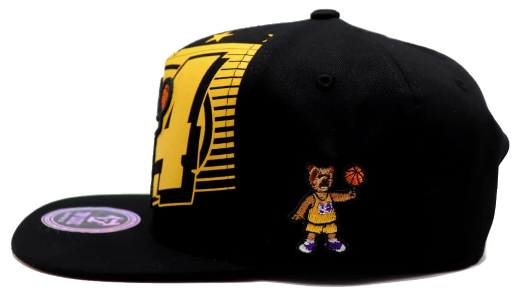 Los Angeles Lakers Logo Side Swipe 9FIFTY New Era Fits Snapback Hat