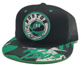 Boston Premium Clover Mesh Snapback Hat