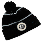 Brooklyn Nets Mitchell & Ness Speckled Cuffed Pom Beanie