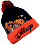 Chicago Premium Colossal Cuffed Pom Beanie