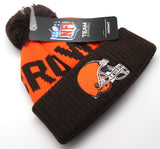 Cleveland Browns NFL Proline Infant Cuffed Pom Beanie