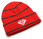 Diamond Supply Co Striped Cuffed Beanie