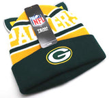 Green Bay Packers Outerstuff Youth NFL Proline Cuffed Pom Beanie