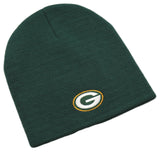 Green Bay Packers Reebok Uncuffed Knit Beanie