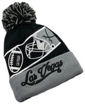 Las Vegas Premium Blade Cuffed Pom Beanie