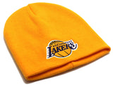 Los Angeles Lakers Adidas Uncuffed Knit Beanie