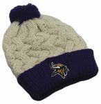 Minnesota Vikings '47 Brand Womens Fan Favorite Cuffed Pom Knit Beanie