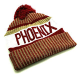 Phoenix Headlines Lined Cuffed Pom Beanie