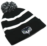 Seattle Seahawks '47 Brand Fan Favorite Striped Cuffed Pom Knit Beanie