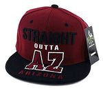 Arizona Leader of the Game Straight Outta AZ Snapback Hat